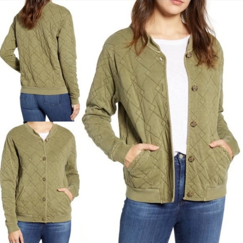 Lucky brand quilted jacket